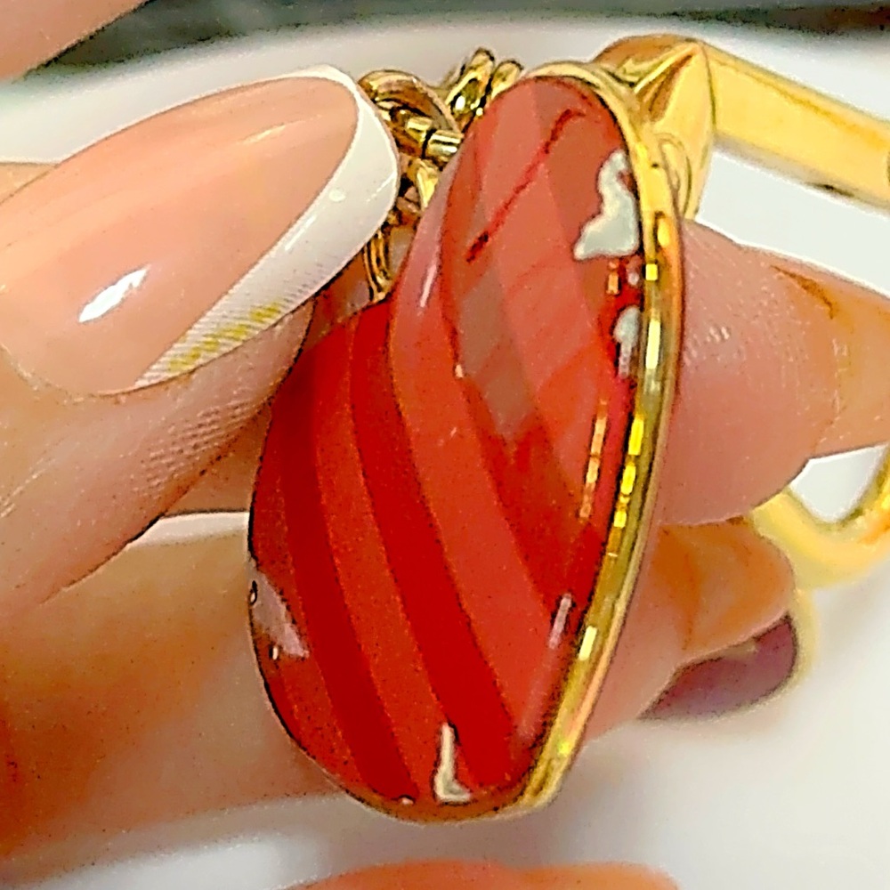 Louis Vuitton Porte Cles Coeur Rayeur Key Ring Bag Charm - Picture 7 of 10